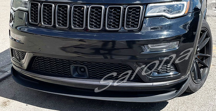 Custom Jeep Grand Cherokee  SUV/SAV/Crossover Front Lip/Splitter (2017 - 2021) - $490.00 (Part #JP-041-FA)